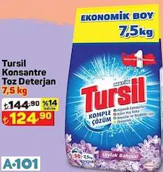 TURSİL KONSANTRE TOZ DETERJAN 7,5 KG TURSİL KONSANTRE TOZ DETERJAN 7,5 KG